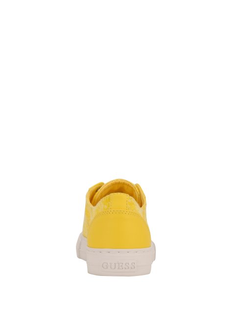 Baskets Basses Passit Logo Guess Jaune