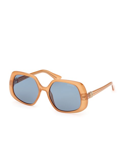 Lunettes De Soleil Carrées Nude Guess