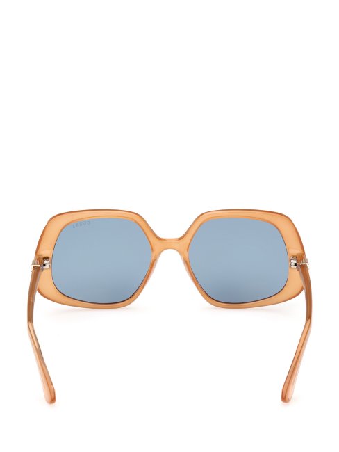 Lunettes De Soleil Carrées Nude Guess