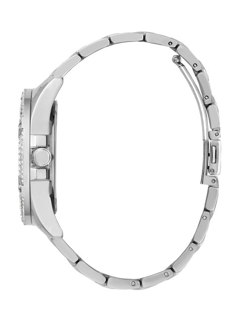Guess Silver - Montre Argentée à Strass Avec Strass