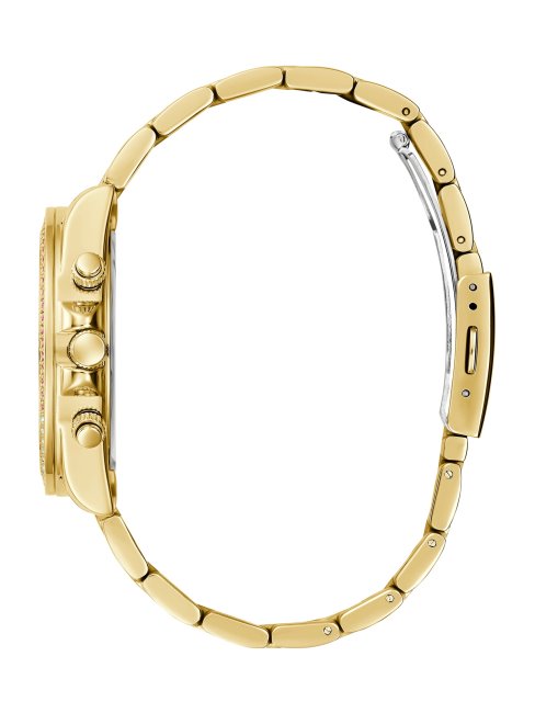 Montre Multifonction Dorée Et Arc-en-ciel Gold Guess