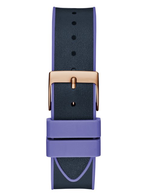 Montre Multifonction Guess Bleu Multi Cuir