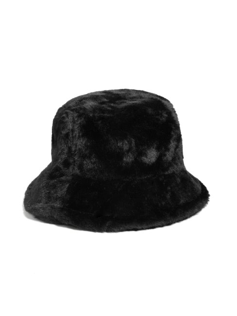 Bob En Fausse Fourrure Noir Guess