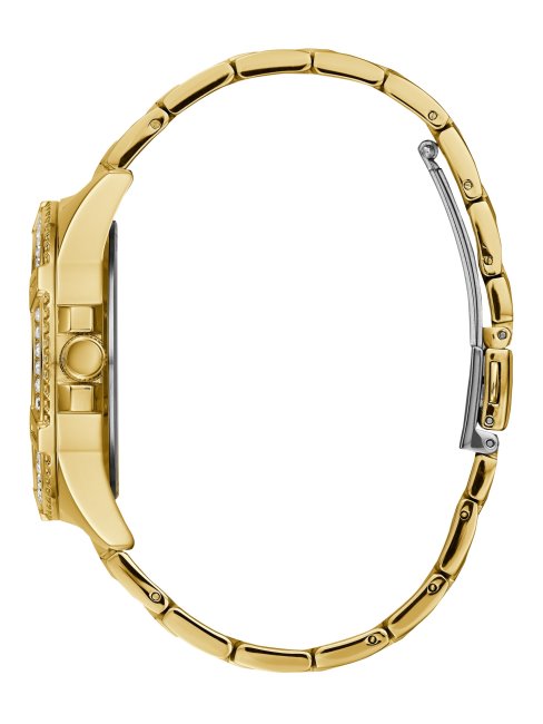 Montre Multifonction Dorée à Strass Gold Guess