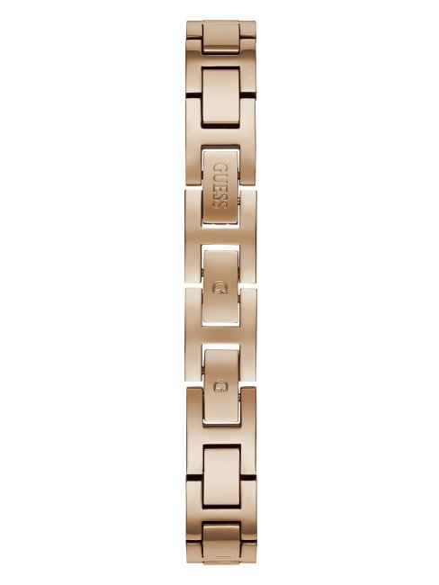 Montre Analogique Guess Multi Couleur Ou Rose à Cristaux