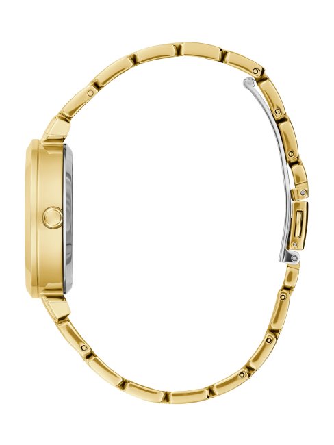 Montre Analogique Transparente Dorée Guess Gold