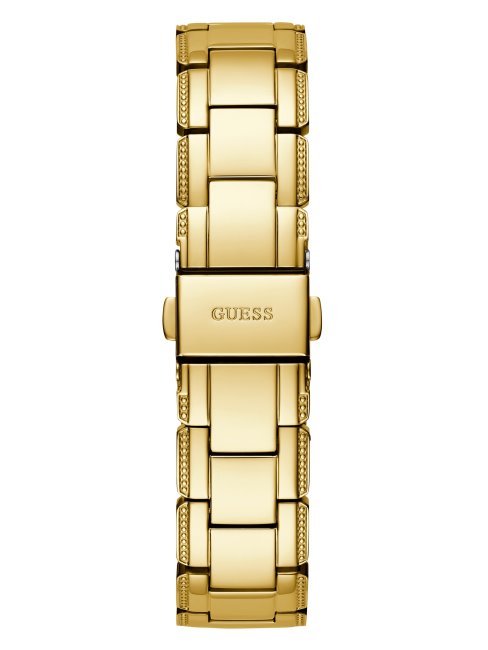 Montre Analogique Transparente Dorée Guess Gold