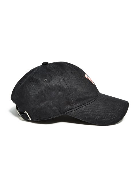 Casquette De Baseball Noire à Logo Guess