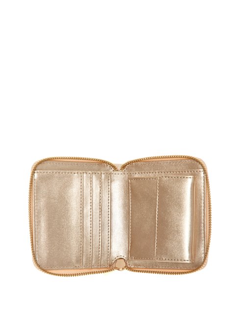 Laurel Petit Portefeuille Zippé Guess Rose Clair