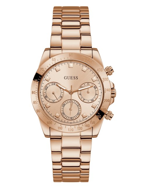 Multi Guess Montre Multifonction Couleur Ou Rose