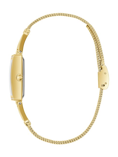 Montre Analogique En Mailles Dorées Guess Multi