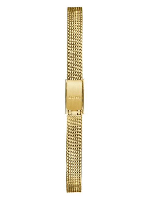 Montre Analogique En Mailles Dorées Guess Multi