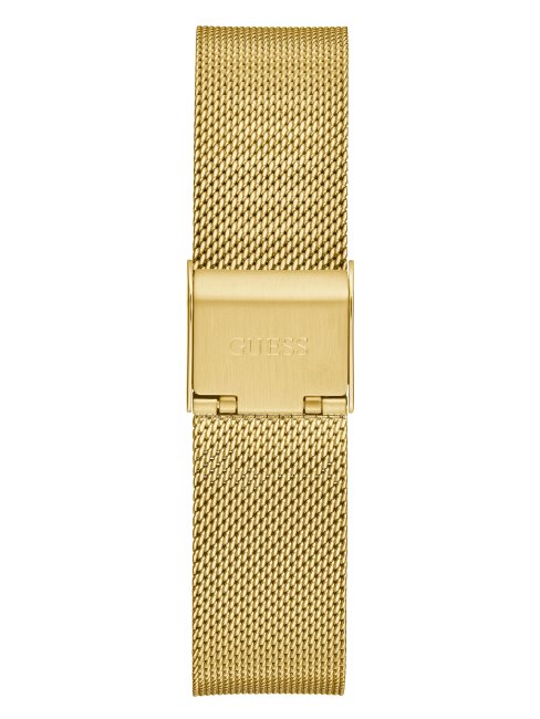 Montre Analogique à Logo Doré Gold Guess
