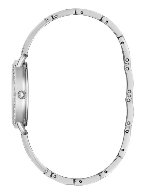 Montre Analogique Guess Multi à Cristaux Argentés