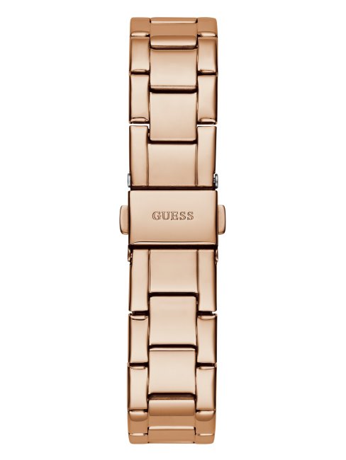 Montre Multifonctions Guess Doré Rose Argent