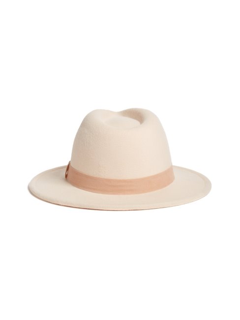 Chapeau Beige à Large Bord Vickie Guess
