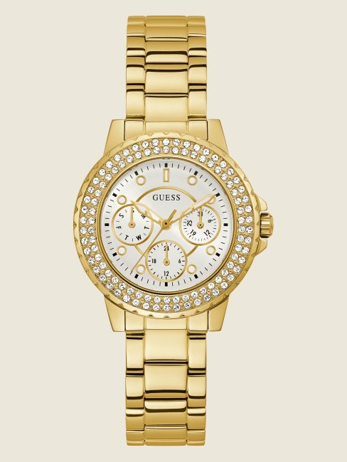 Montre Dorée Guess Multi