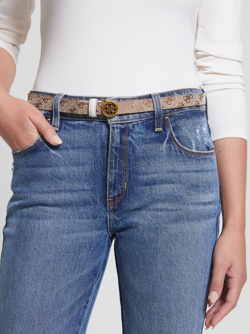 Aviana Ceinture Fine Sablée Légère Guess