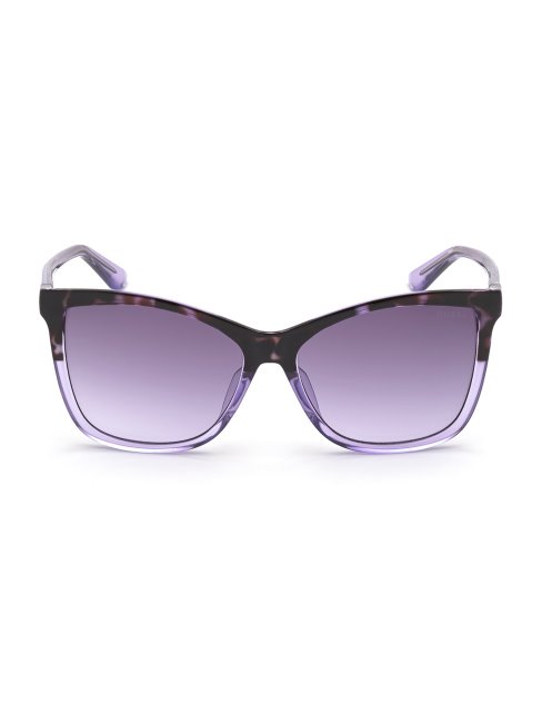 Lunettes De Soleil Carrées Violettes Guess 83z Pop