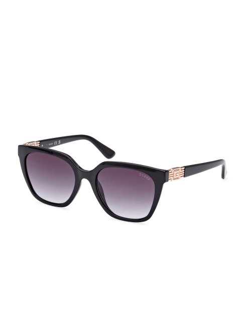 Guess Lunettes De Soleil Carrées Argent
