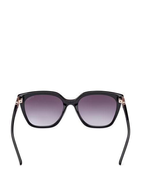 Guess Lunettes De Soleil Carrées Argent