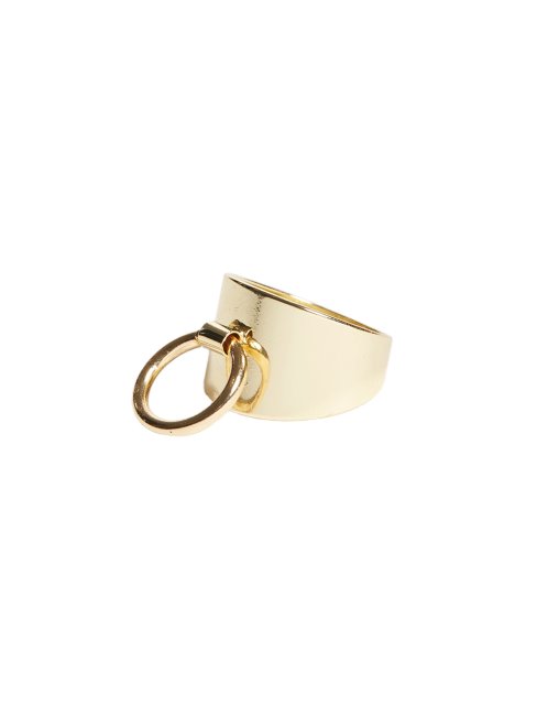 Bague En Or Guess En Plaqué Or 14 Carats - Taille 7