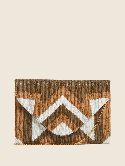 Pochette à Perles Naturelles Guess