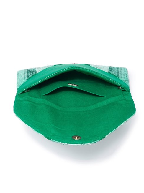 Guess Pochette Perlée Turquoise