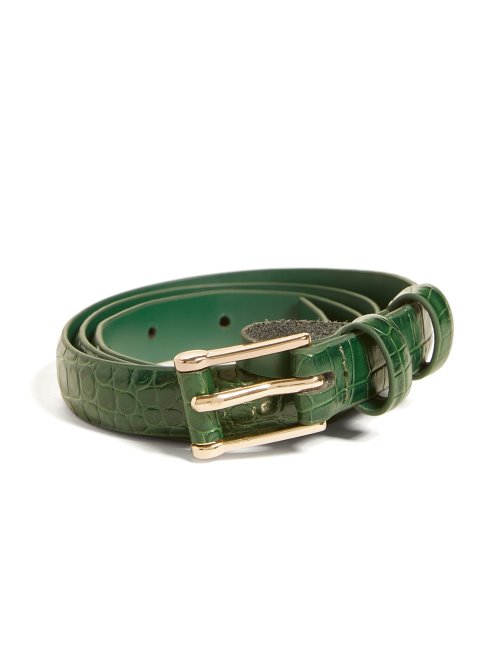 Ceinture Pantalon Crocodile Guess Vert