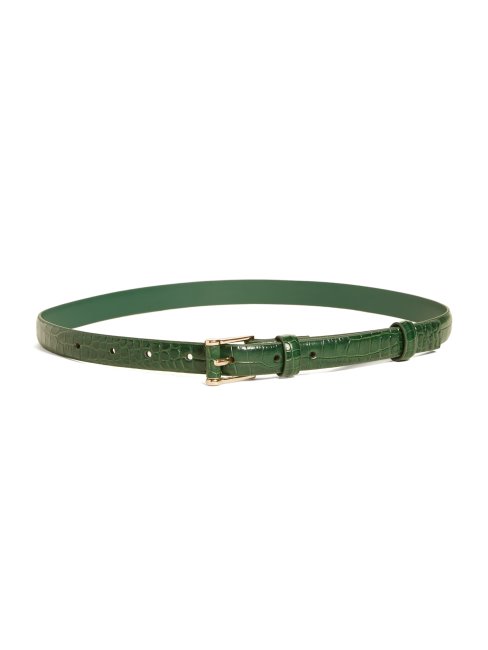 Ceinture Pantalon Crocodile Guess Vert