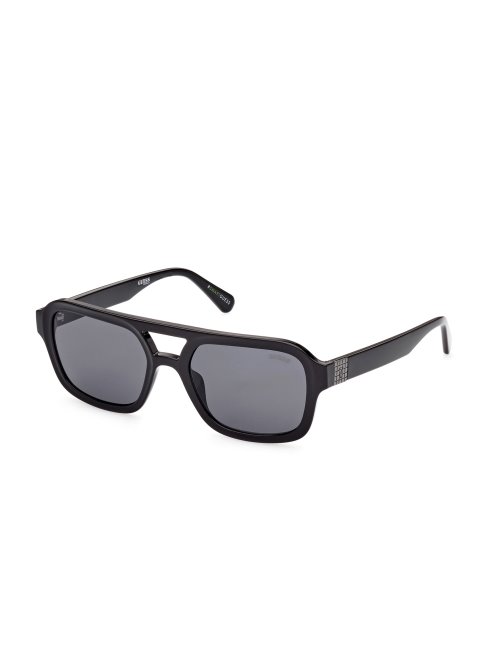 Guess Originals Lunettes De Soleil Aviateur Noir
