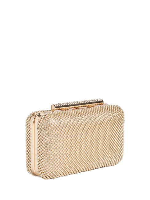 Pochette Strass Carma Gold Guess