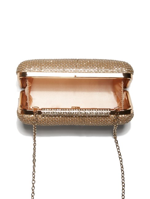 Pochette Strass Carma Gold Guess