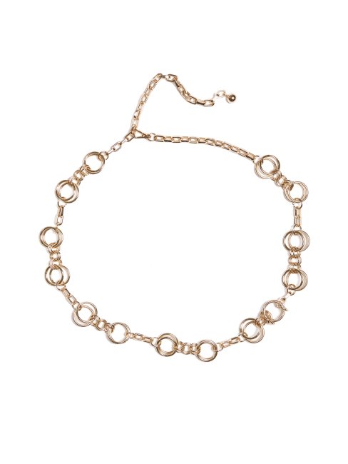 Ceinture à Chaîne Dorée Slick Silver Guess