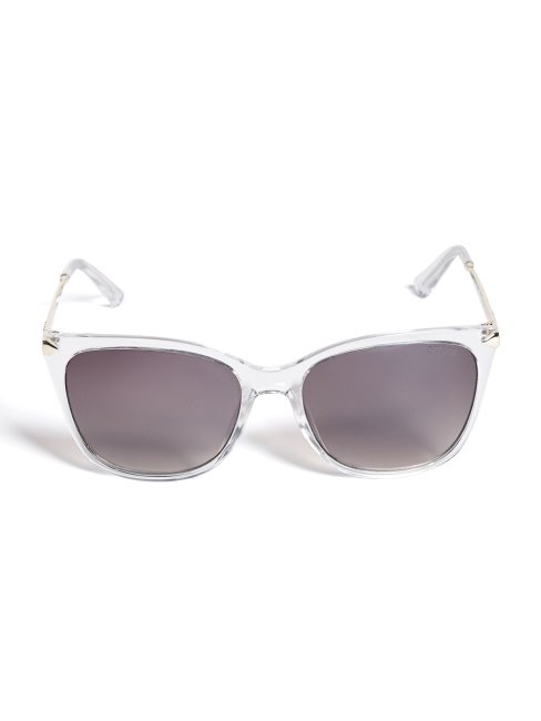 Guess Amy Lunettes De Soleil Carrées Claires