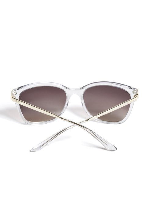 Guess Amy Lunettes De Soleil Carrées Claires