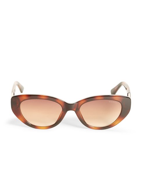 Tort Guess Lunettes De Soleil œil-de-chat En Plastique Coloré