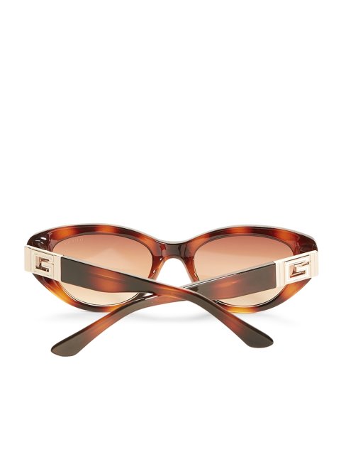 Tort Guess Lunettes De Soleil œil-de-chat En Plastique Coloré
