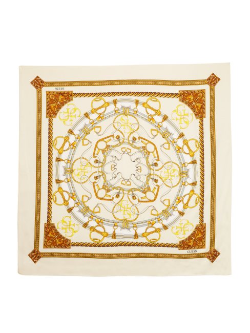 Foulard En Soie Baroque Stone Guess