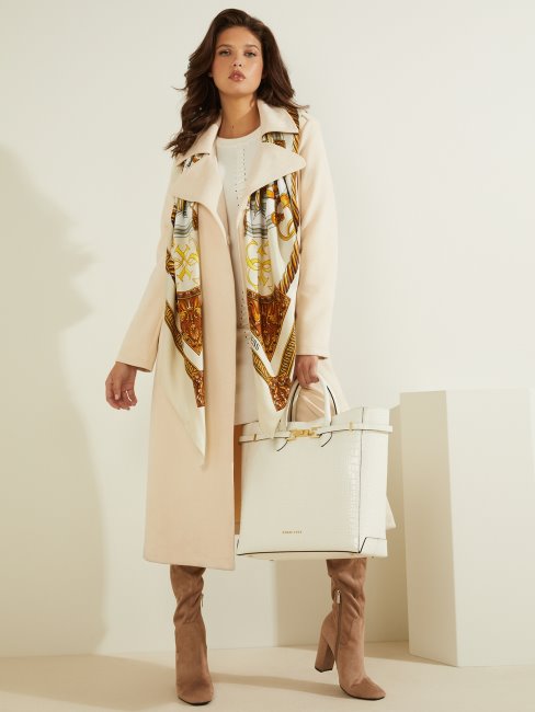 Foulard En Soie Baroque Stone Guess