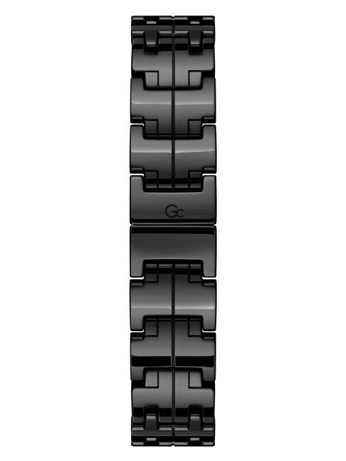 Montre Analogique Nacre Noire Et Céramique Guess Multi