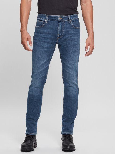 Jean Skinny Chris En Cachemire écologique Guess Absolue
