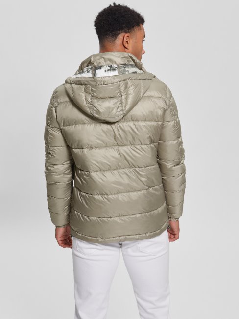 Veste Matelassée Ultra-légère Guess Vert Mousse