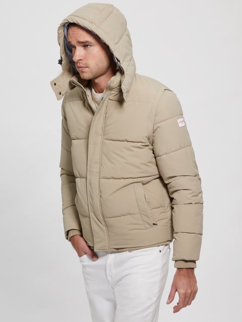 Guess Doudoune Transformable Impact Gris