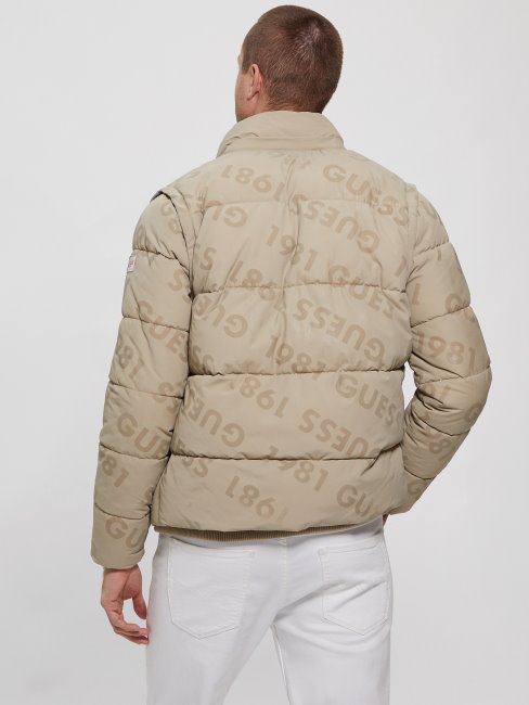 Guess Doudoune Transformable Impact Gris