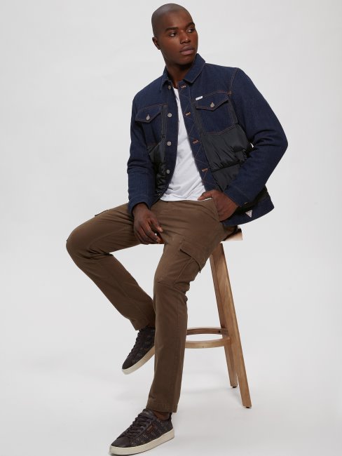 Porter Du Denim Bleu Deviner New Artica