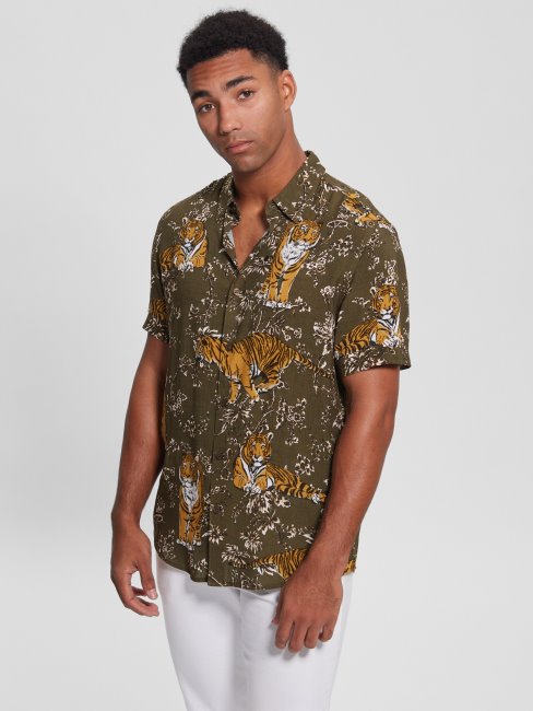 Tigre Jungle Deviner éco Chemise Tigre