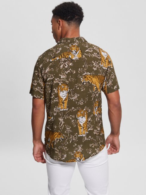 Tigre Jungle Deviner éco Chemise Tigre