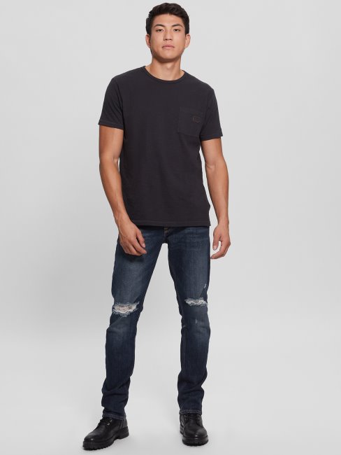 Guess Jean Fuselé Détruit Cind