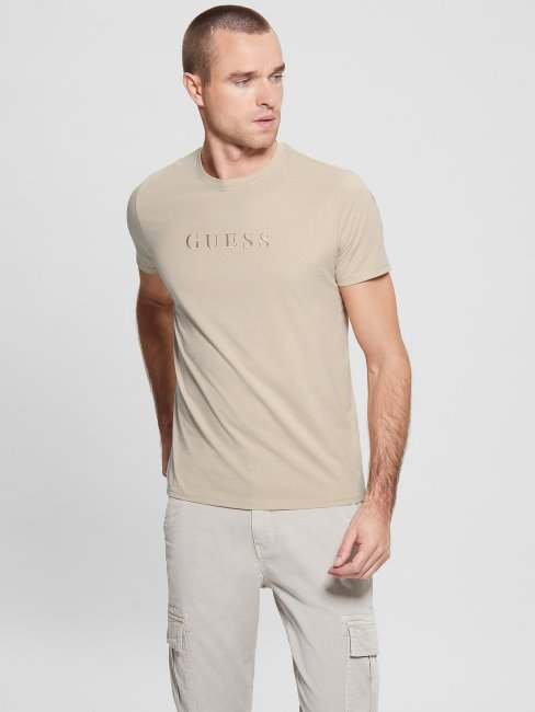 T-shirt à Logo Brodé Nomade Guess